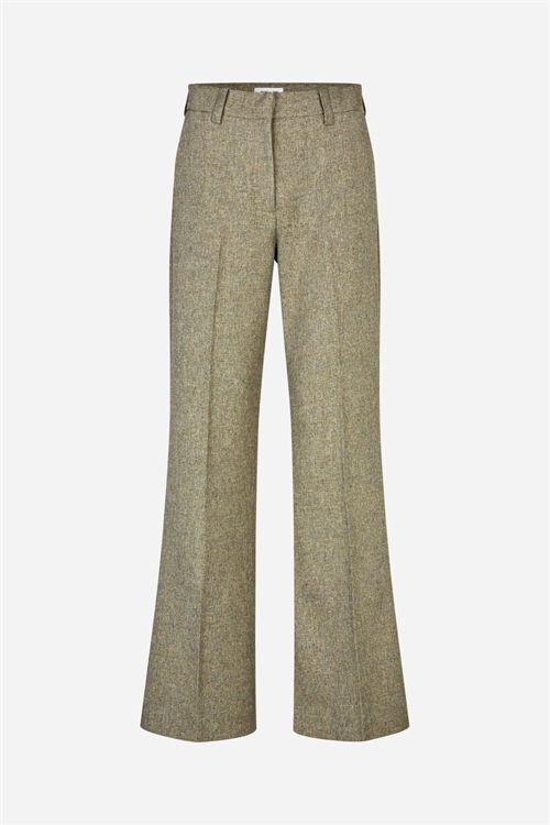 BAUM UND PFERDGARTEN NILE PANTS STRAW YELLOW TWEED