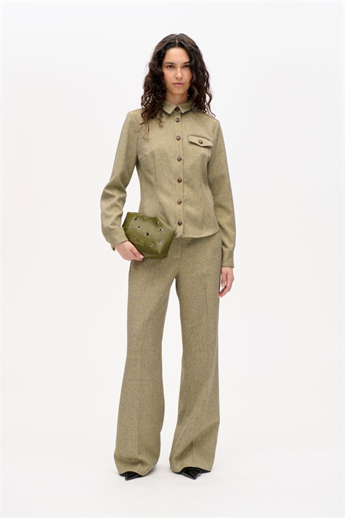 BAUM UND PFERDGARTEN MOLIEN STRAW YELLOW TWEED