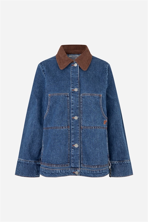 BAUM UND PFERDGARTEN BENILDA JACKET DARK BLUE DENIM