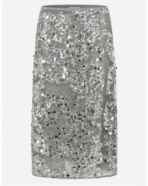 BAUM UND PFERDGARTEN SHANIA SKIRT GREY SEQUINS
