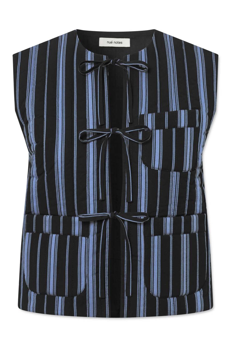 NUE NOTES LIVERPOOL VEST DARK BLUE STRIPE