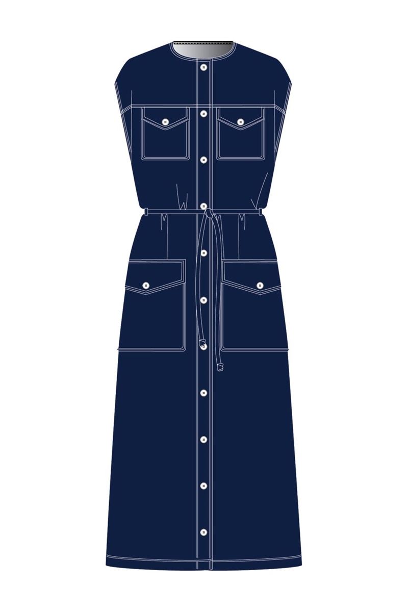 LOVECHILD DAKOTA DRESS TOTAL ECLIPSE