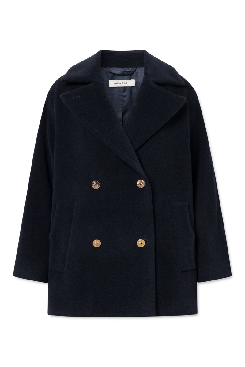 NUE NOTES BELFAST COAT NAVY