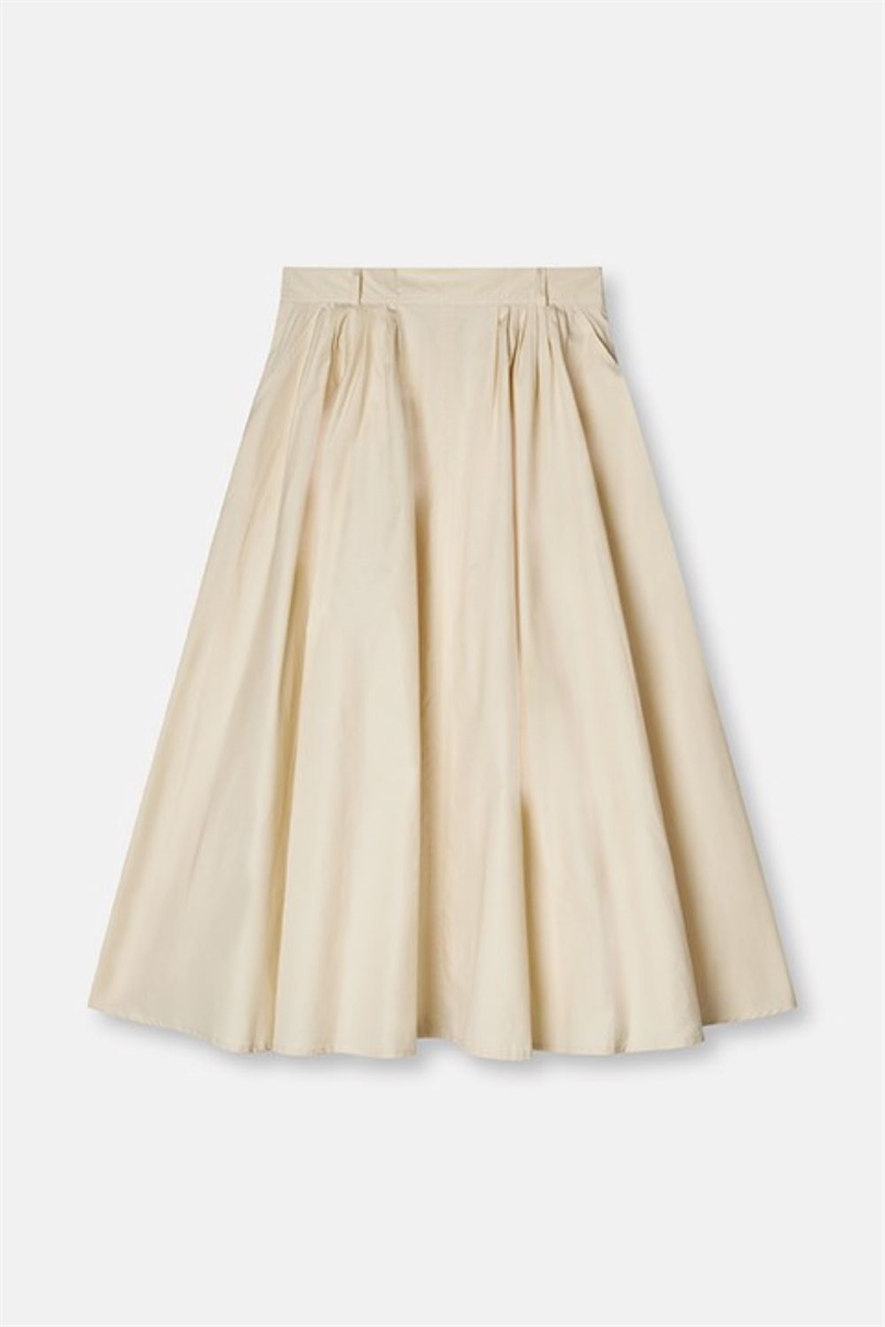 MKDT NOVO SIGNATUREPOPLIN SKIRT CHIFFON