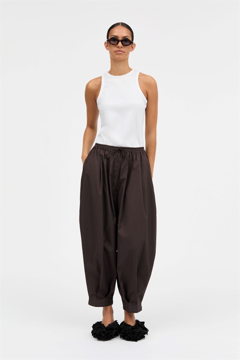 MKDT STUDIO PAILY SIGNATUREPOPLIN BALLON PANTS AFTER DARK
