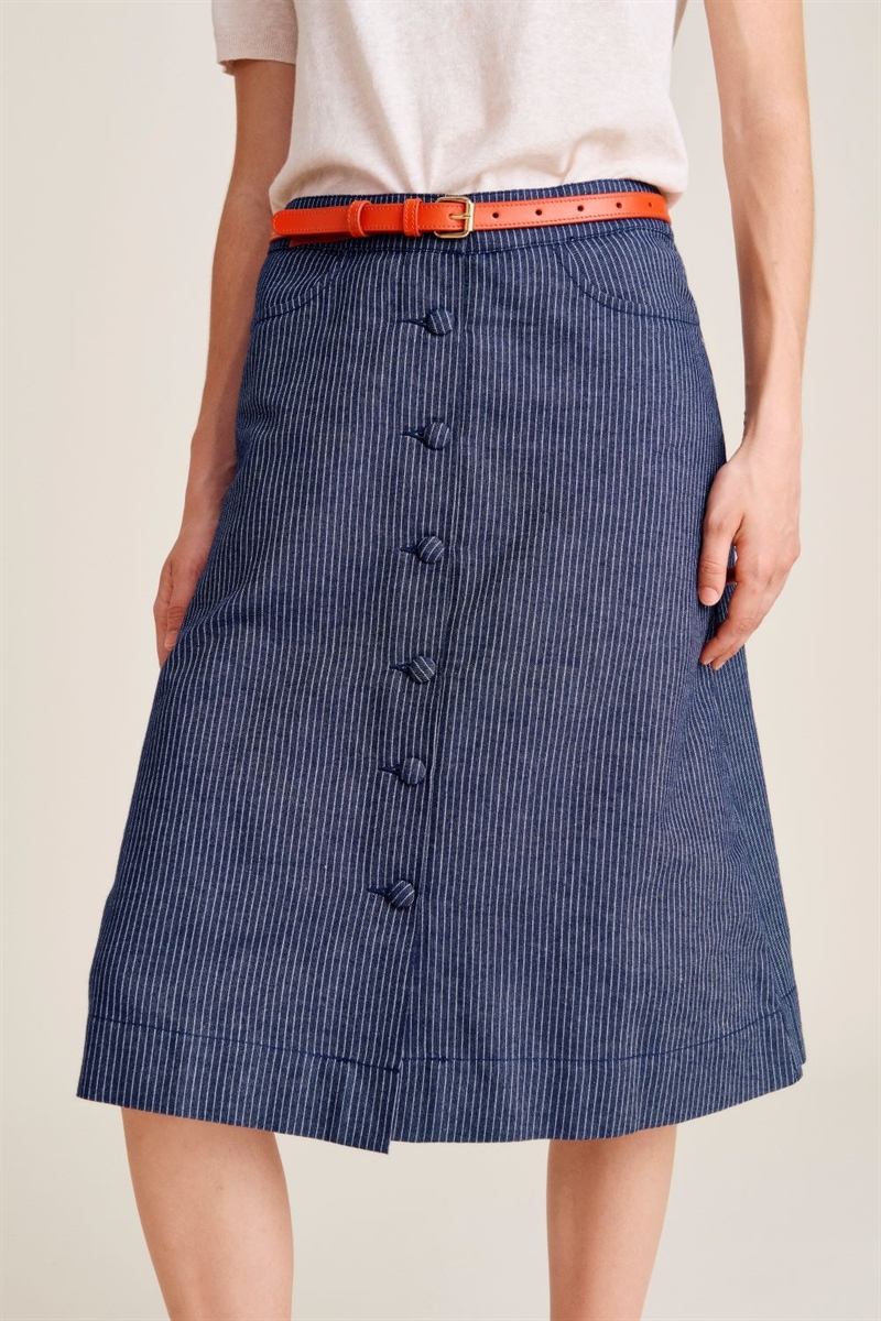 NUE NOTES PALMER SKIRT NAVY