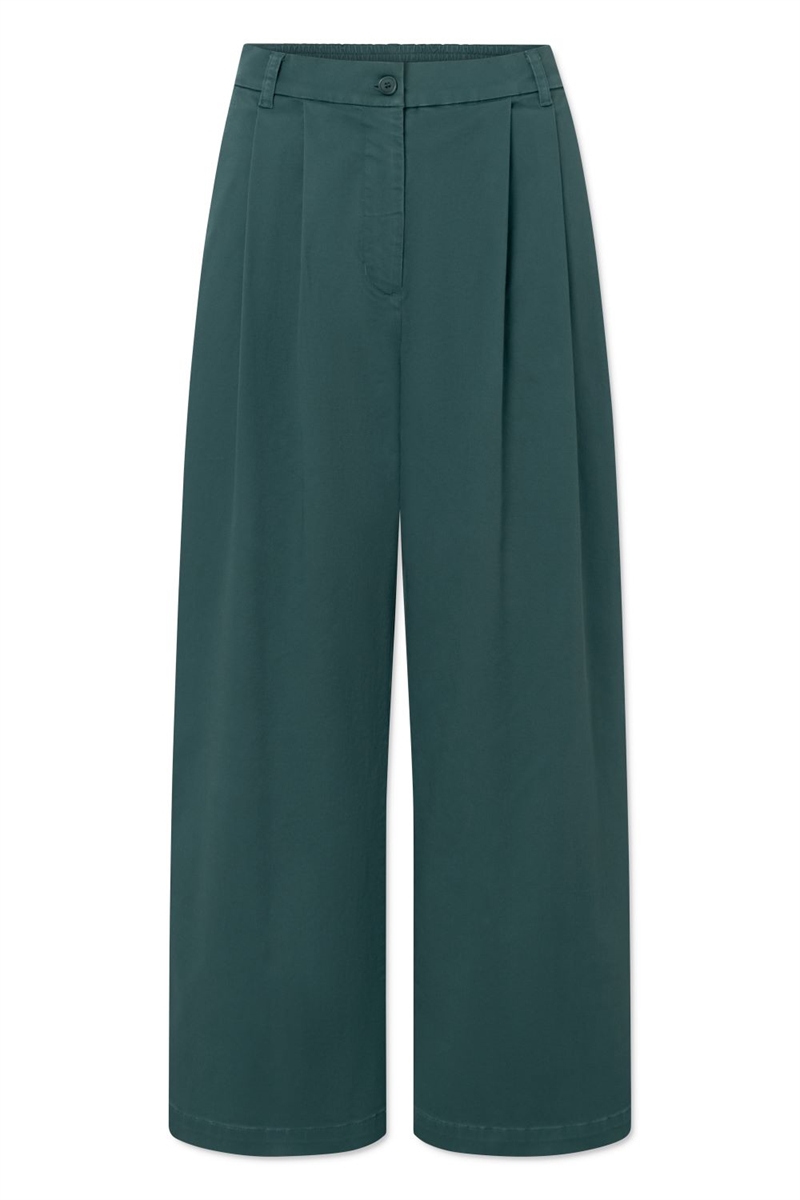 RUE DE TOKYO PRUDIE TWILL DARK PINE GREEN 