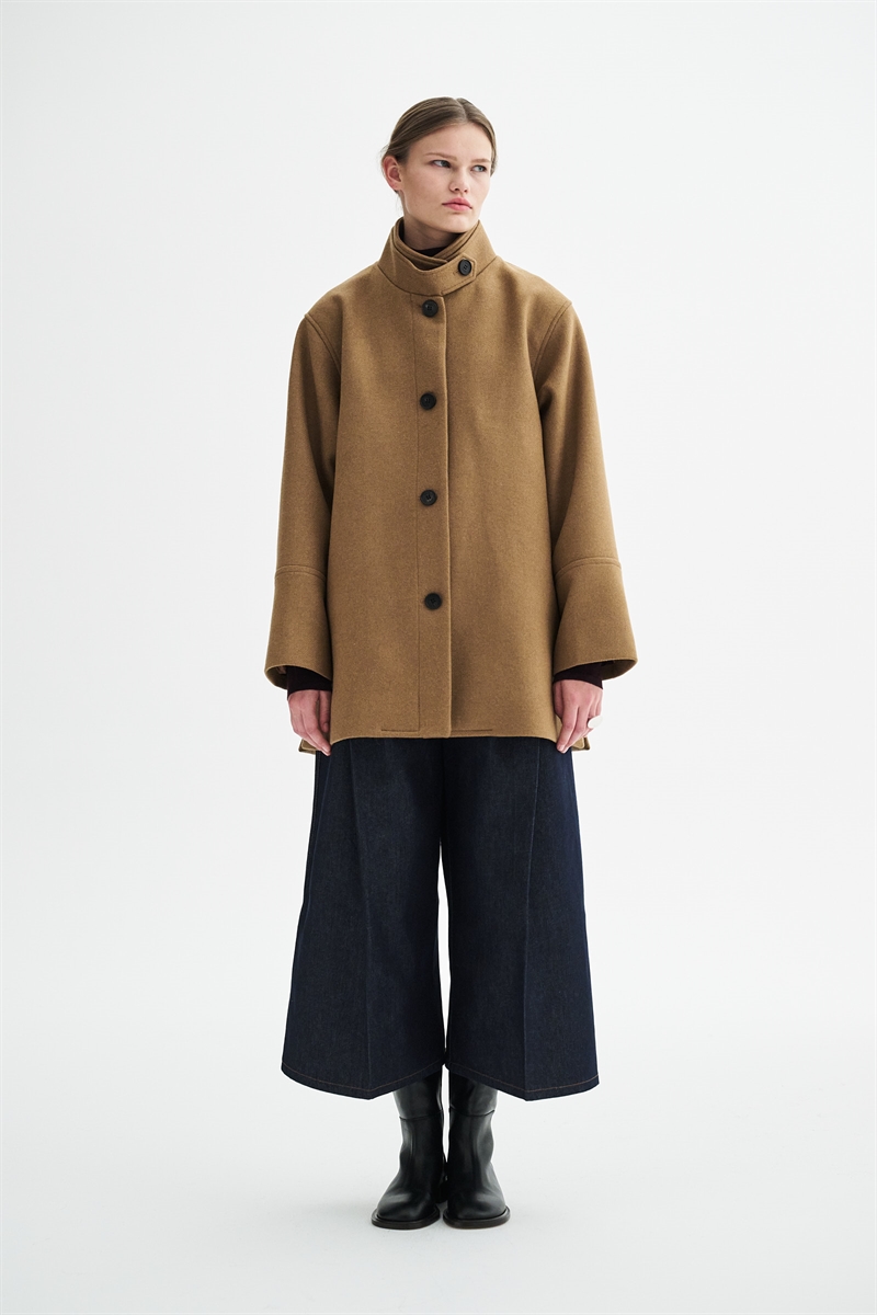 MKDT JULIA WOOL COAT PRALINE