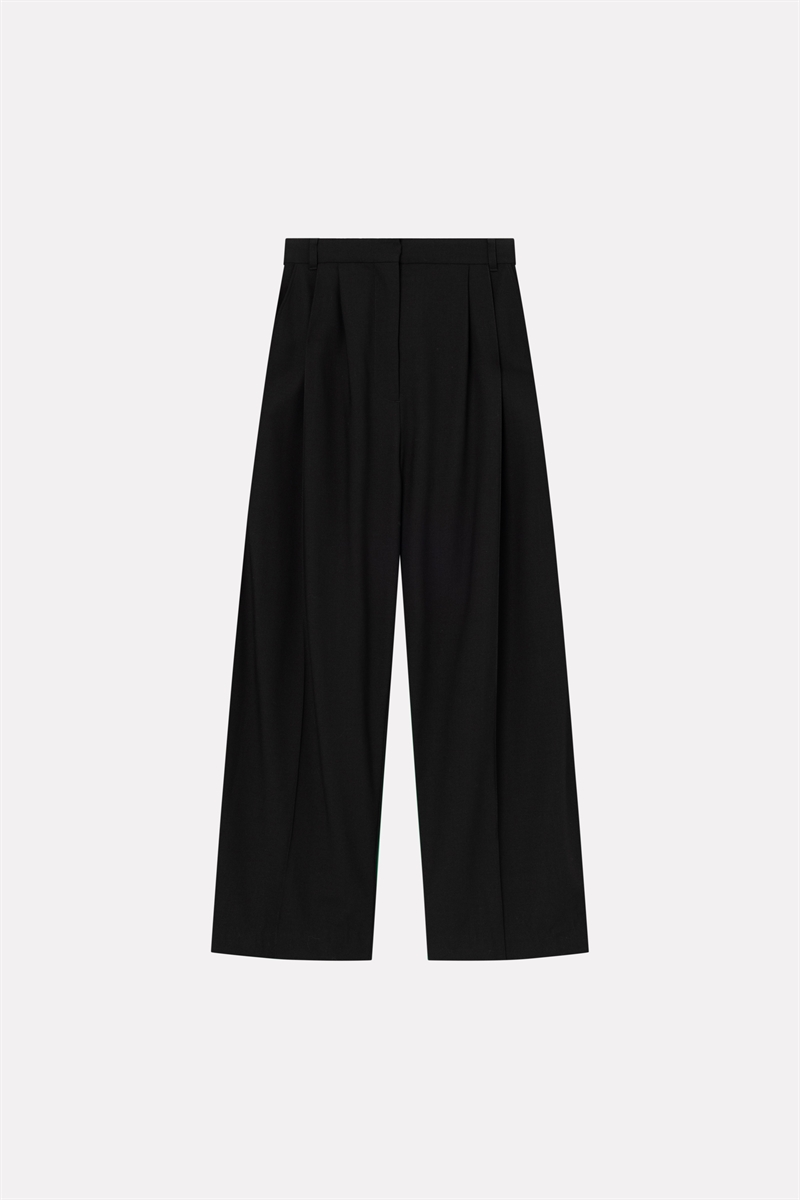 MKDT PALOMA TRANSEASONAL WOOL PANTS BLACK