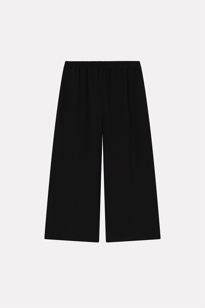 MKDT PIKA CREPE GEORGETTE PANTS BLACK