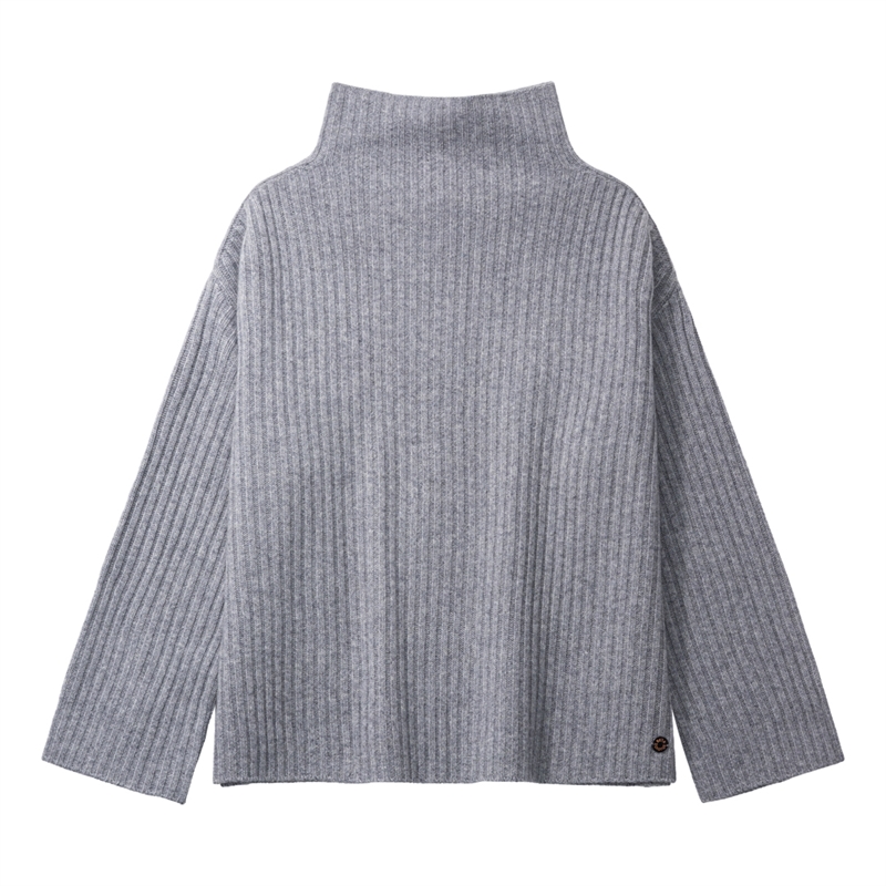 BETA STUDIO NORAH TURTLENECK GREY MELANGE