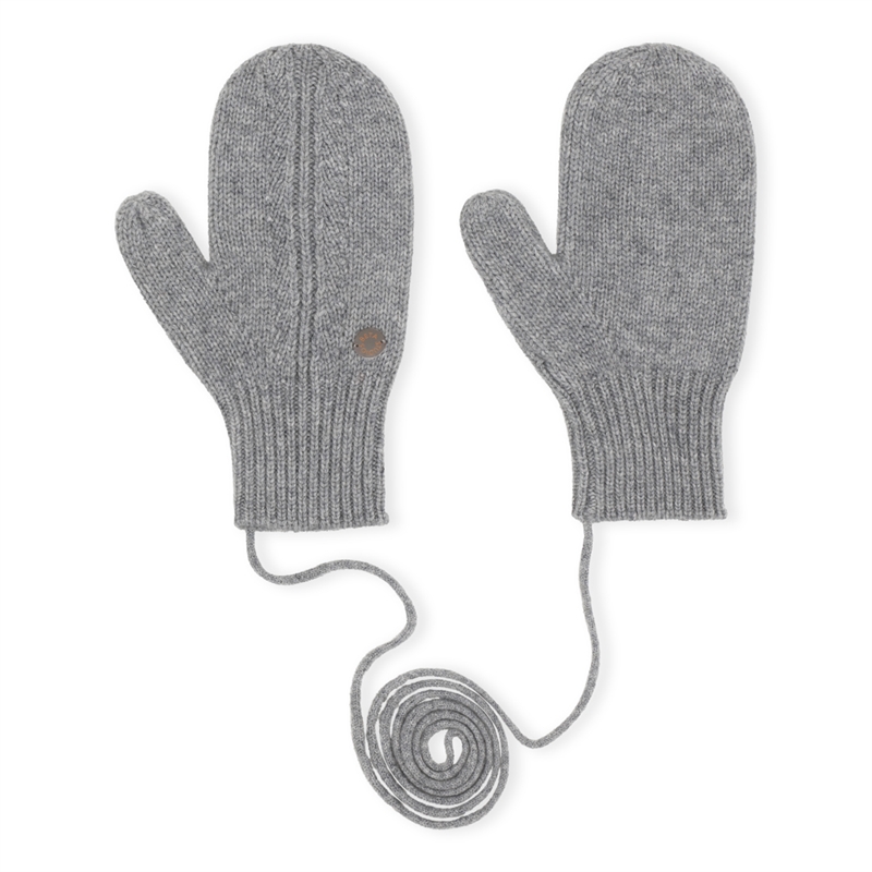 BETA STUDIO NASJA MITTENS GREY MELANGE