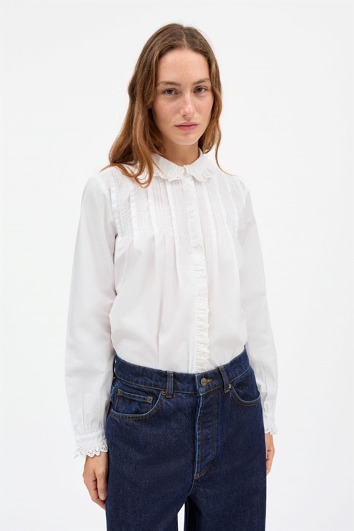 SKALL STUDIO LULU SHIRT OPTIC WHITE 