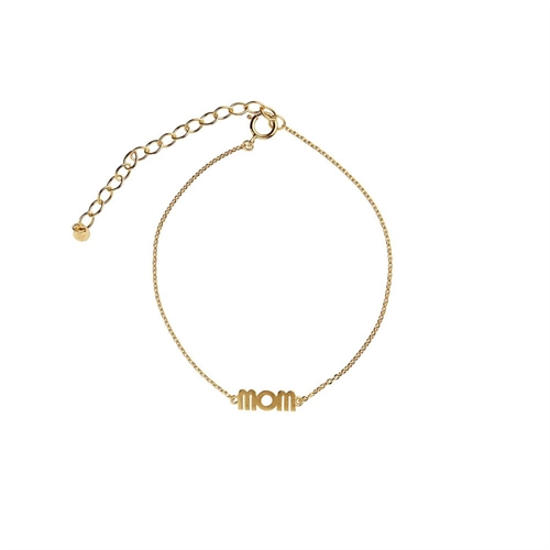 STINE A WOW MOM BRACELET GOLDPLATED