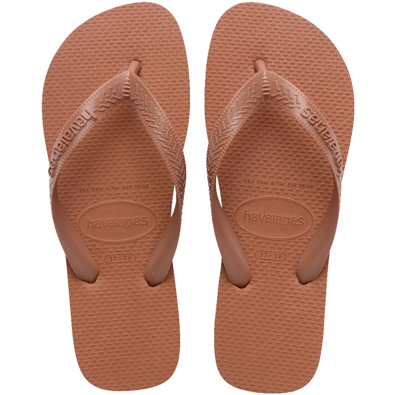 HAVAIANAS TOP SENSES RUST
