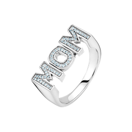 MARIA BLACK MOM RING SKY SILVER HP
