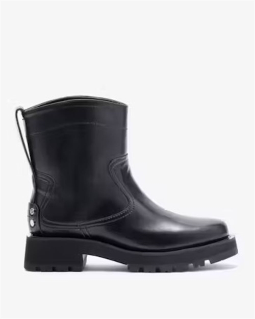 GANNI S3088 STØVLER I SORT OLEATEX BLACK
