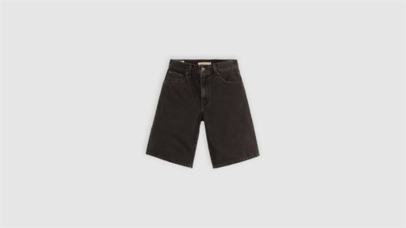 LEVIS BAGGY DAD JORTS OPEN MIND BLACK
