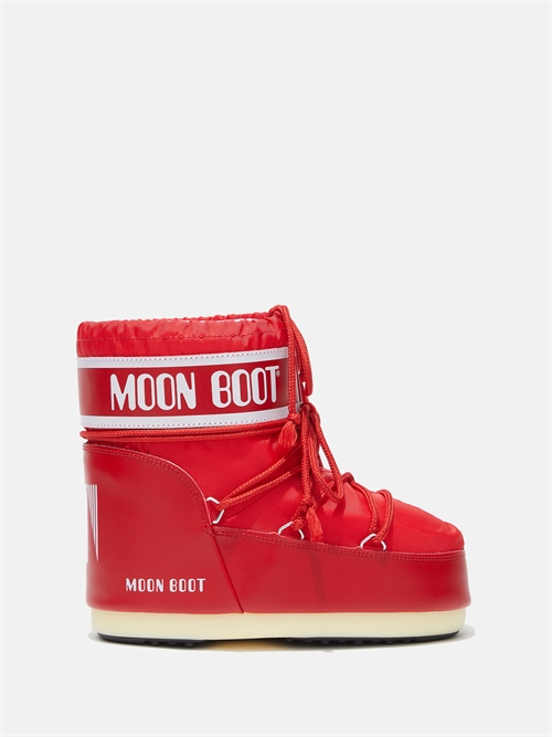 MOON BOOT MB ICON LOW NYLON RED 