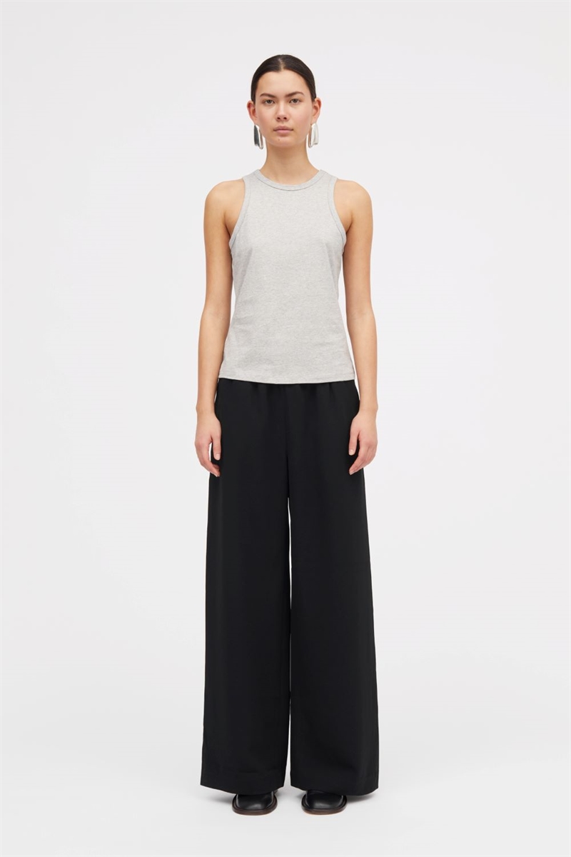 MKDT STUDIO CREPE GEORGIE PANTS BLACK