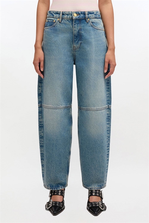 GANNI A1100084 ESSENTIALS TINT RIGID STARY MID BLUE VINTAGE