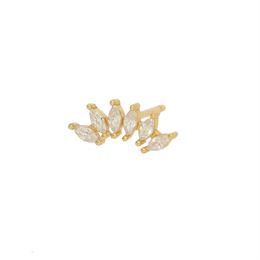 NUNI COPENHAGEN JANNI ØRERING 1STK WHITE/GOLD