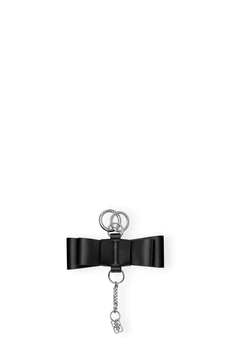 GANNI A6403 BOW EYELET KEYRING