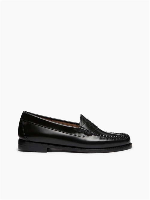 G.H. BASS & CO. WEEJUNS PEENY LOAFERS BLACK