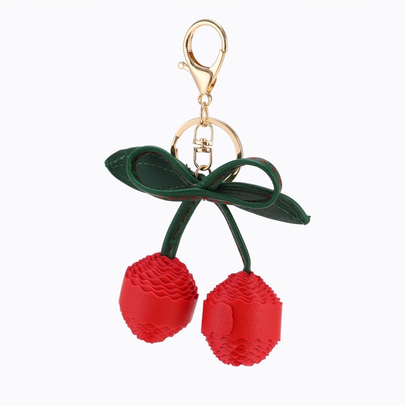 STICKY BESTIE CHERRY BAG CHARM RED