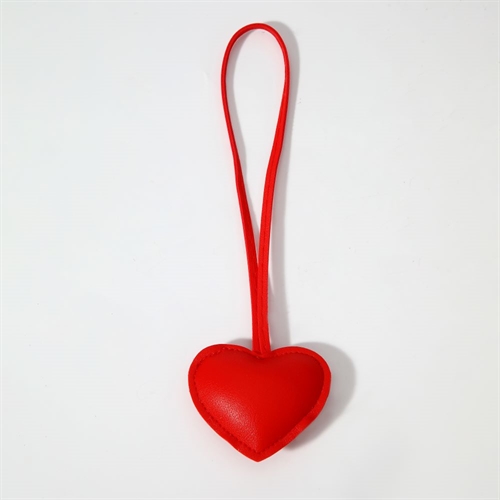 STICKY BESTIE HEART BAG CHARM RED