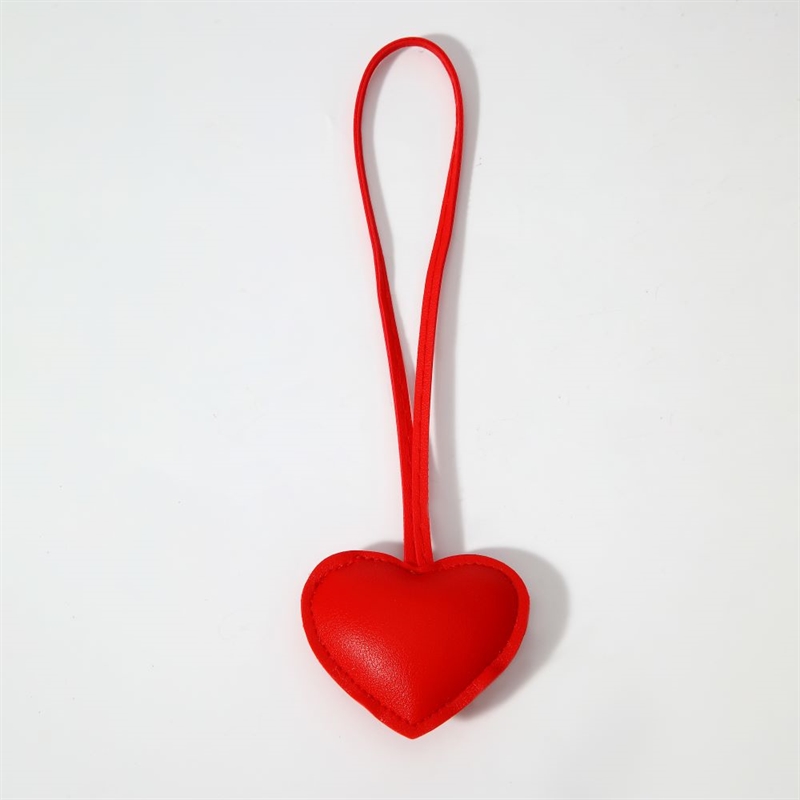 STICKY BESTIE HEART BAG CHARM RED