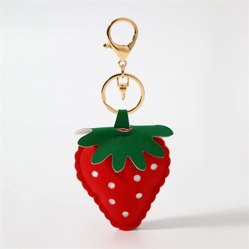 STICKY BESTIE STRAWBERRY BAG CHARM RED