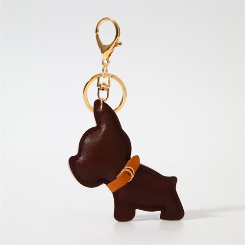 STICKY BESTIE DOG BAG CHARM BROWN