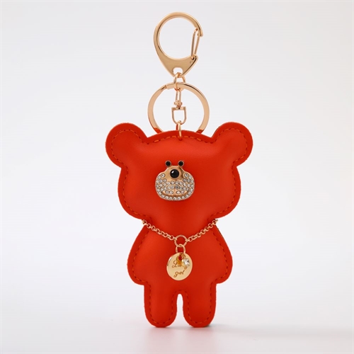 STICKY BESTIE BEAR BAG CHARM ORANGE