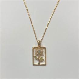 PICO BLOOM NECKLACE MINT