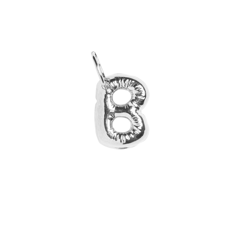 VIBE HARSLØF LOVE LETTERS PENDANT B SILVER