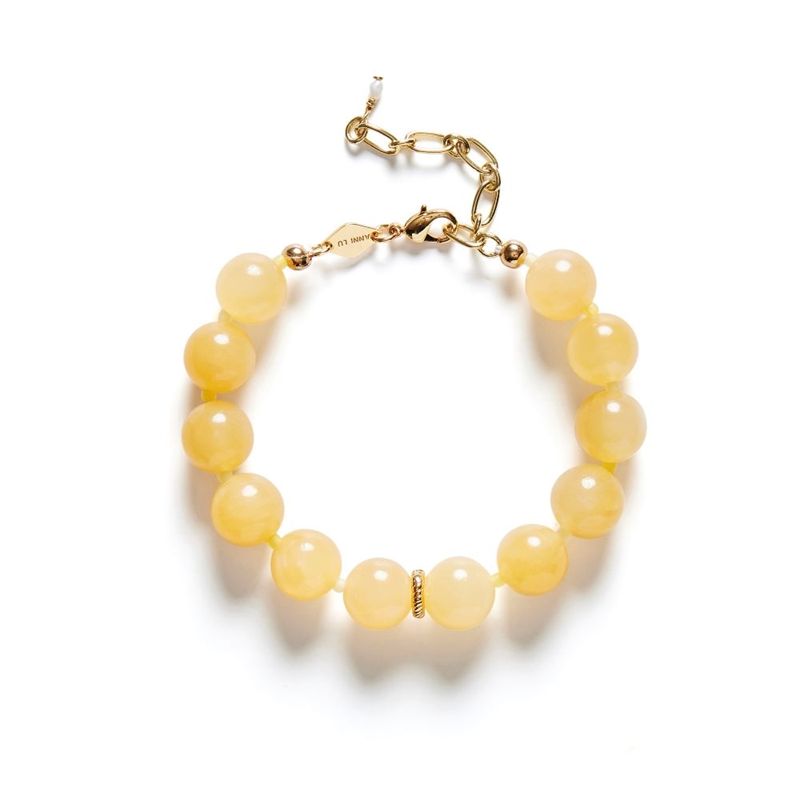 ANNI LU BALL BRACELET LEMONADE