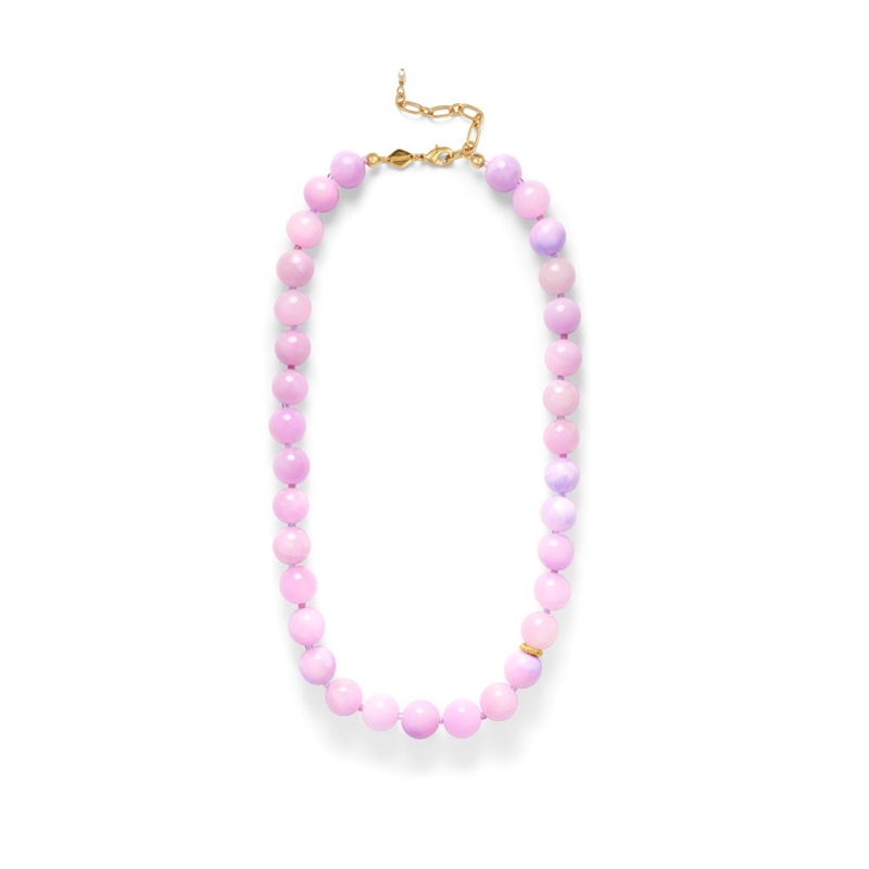 ANNI LU BALL NECKLACE LILAC