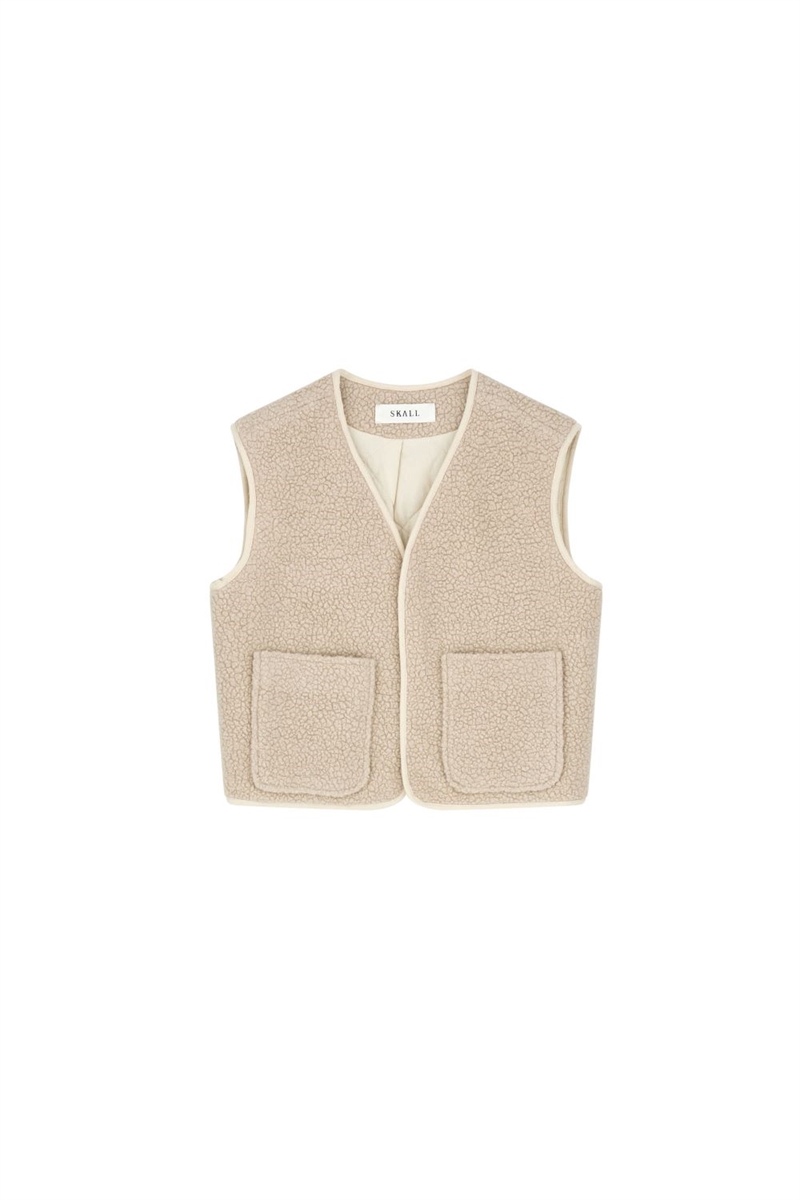 SKALL STUDIO BIRLEY VEST ECRU