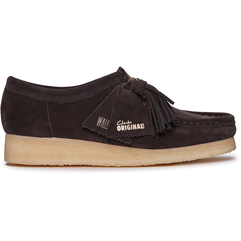 CLARKS ORIGINALS WALLABEE BROWN SLATE SUEDE