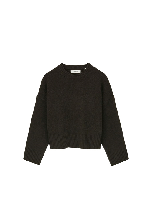 SKALL STUDIO CAMPA JUMPER DEEP BROWN