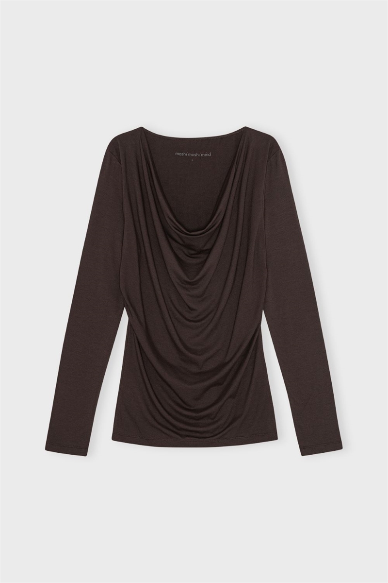 MOSHI MOSHI MIND CASCADE TOP BLACK