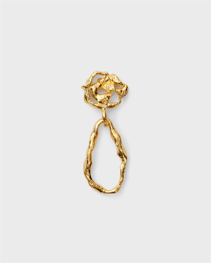 LEA HOYER CATHRINE ØRERING GOLD PLATED