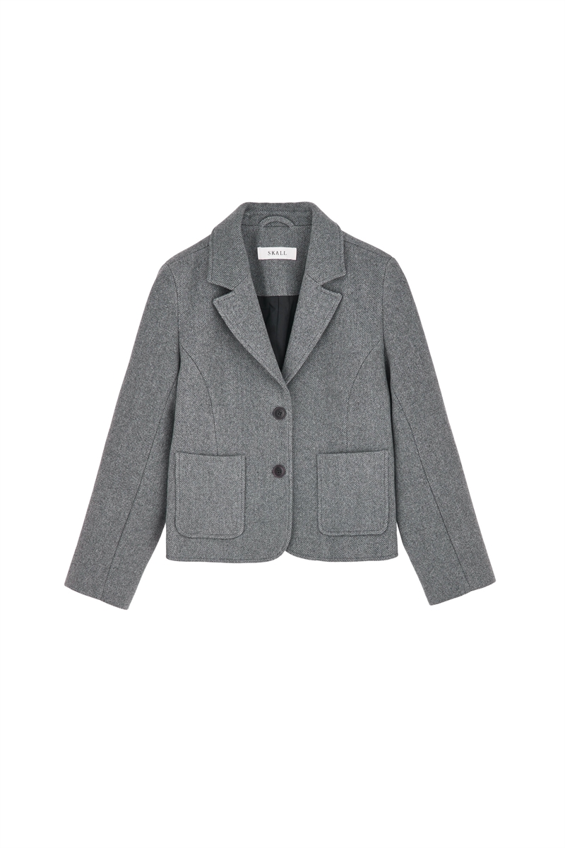 SKALL STUDIO CLAIRE BLAZER GREY STRUCTURE