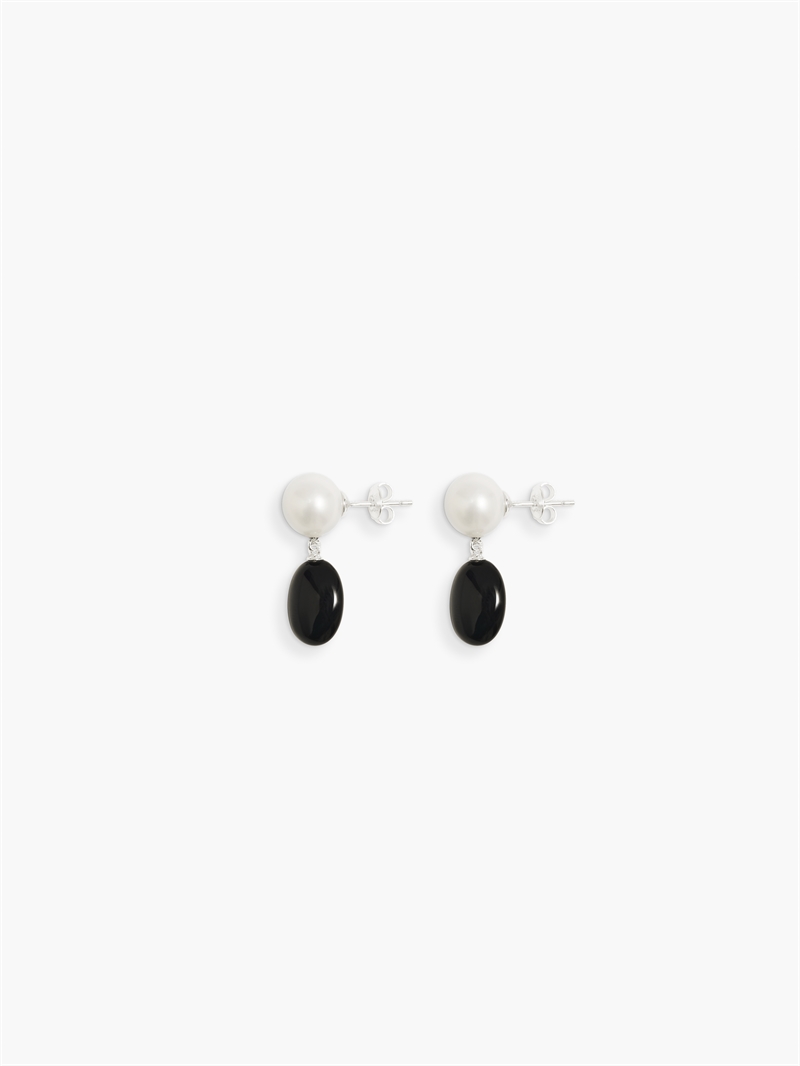 RAGBAG DUALISM EARRINGS SILVER