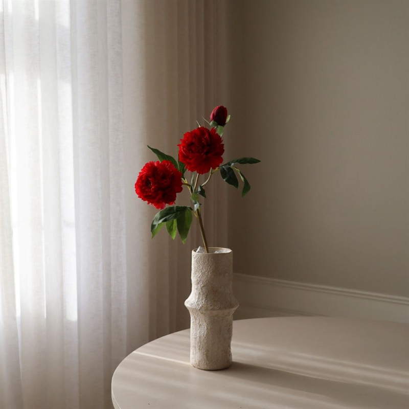 BOTANE DARK RED PEONY FLOWER 72 CM