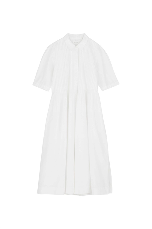 SKALL DOT SHIRT DRESS OPTIC WHITE