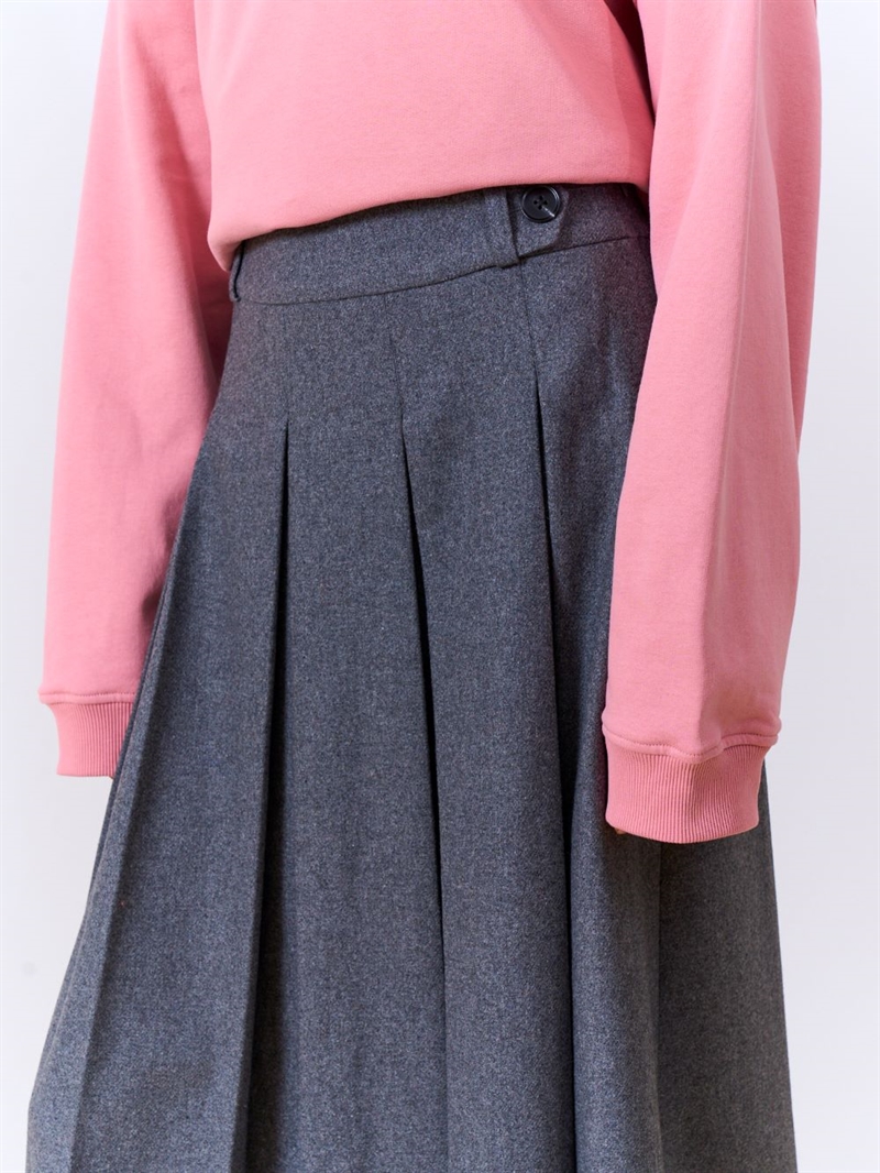 EDITED KALA SKIRT GREY MELANGE