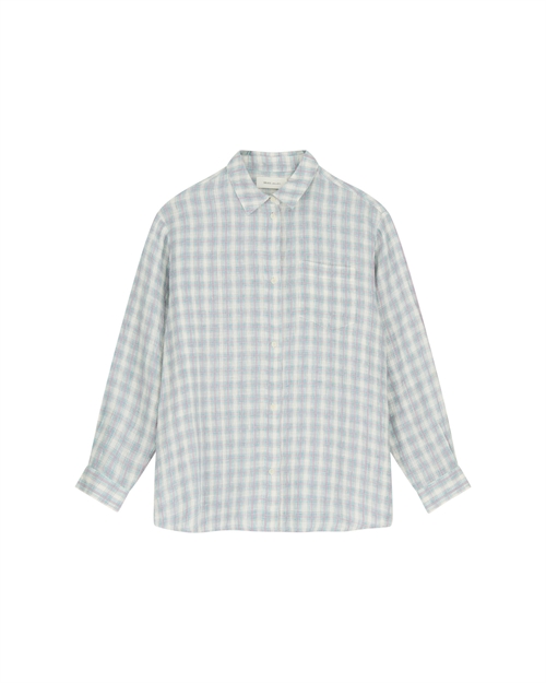 SKALL STUDIO EDGAR SHIRT PURPLE BLUE