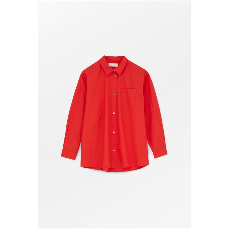 SKALL STUDIO EDGAR SHIRT BRIGHT RED